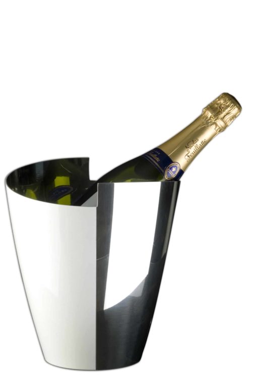 OrfevreriSeau VerSO Bowl Etain Champagne Pewter Design